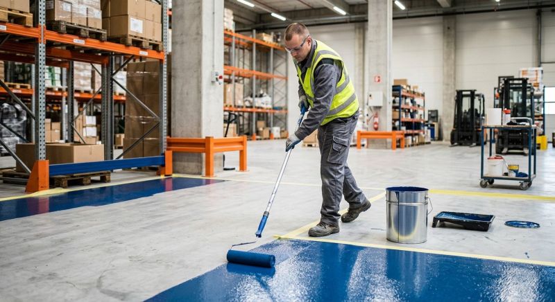 Business Floor Painting in Denver, CO