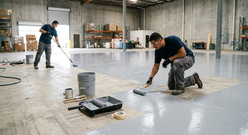 Business Floor Painting in Fort Collins, CO