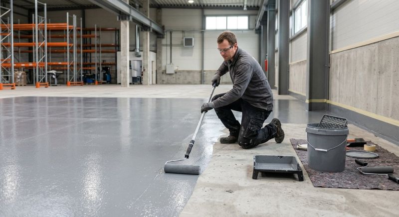 Business Floor Painting in Fort Collins, CO