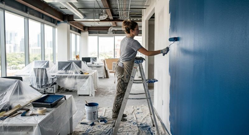 Business Floor Painting in Fort Collins, CO