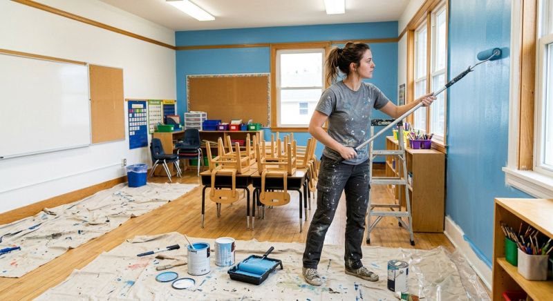 Classroom Painting in Loveland, CO