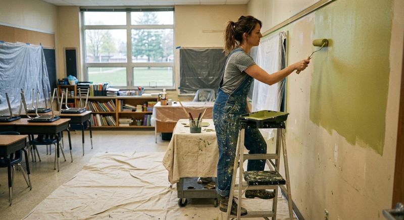Classroom Painting in Fort Collins, CO