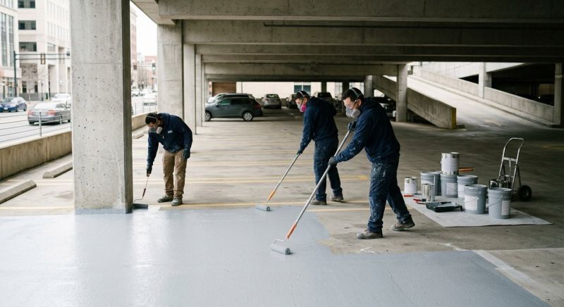 Commercial Concrete Painting in Pinellas County, FL