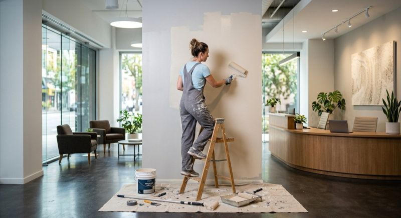 Reception Area Painting in Greeley, CO