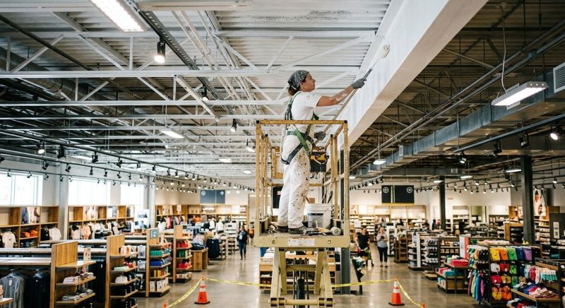 Retail Ceiling Painting in Waco, TX